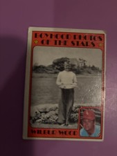 1972 Topps #342 Wilbur Wood Boyhood Chicago White Sox Baseball Card Good