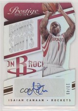 2014-15 Prestige Bonus Shots Orange Die-Cut Premium 23/49 Isaiah Canaan Auto c7y