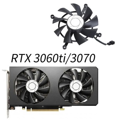 82MM GPU Cooling Fan for RTX3060ti 3070 Twin Fan OC Machine Radiator