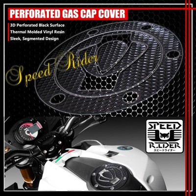 07-11 BENELLI 600/900/1300 CARBON LOOK GAS CAP FUEL LIP COVER PROTECTION PAD