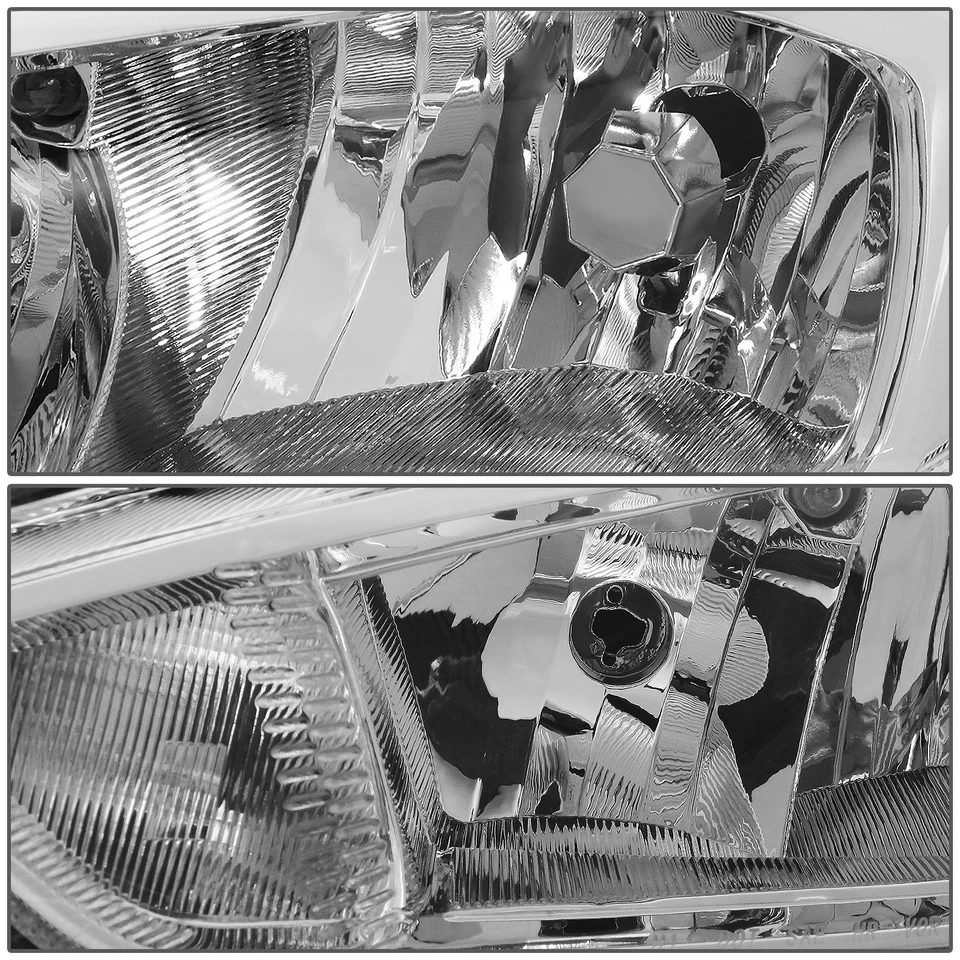 PARA FORD FOCUS 15-18 ESTILO OE CARCASA CROMADA FAROS ESQUINEROS TRANSPARENTES FAROS DELANTEROS Foto 3 de 4