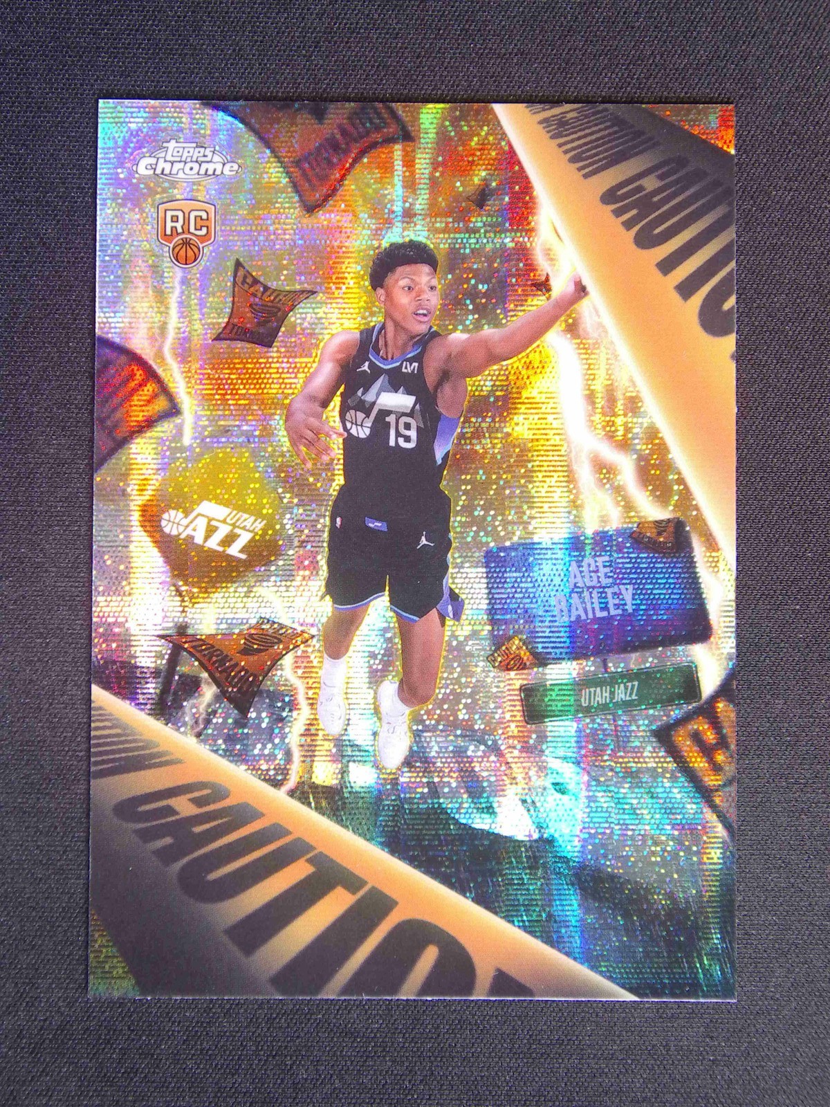 2025-26 Topps Chrome Ace Bailey RC Rookie Advisory SSP
