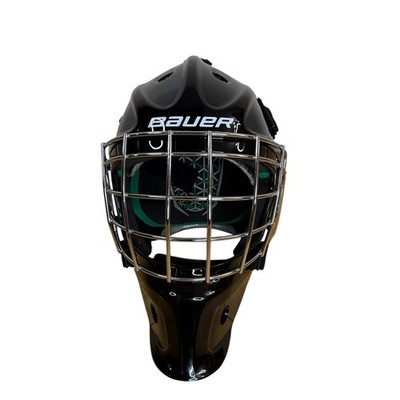 Bauer NME4 Hockey Goalie Helmet Mask Junior Small  6 1/2-7 1/8 Black New