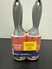 Scotch-Brite Everyday Clean Lint Rollers, 85-Sheet 4-Pack