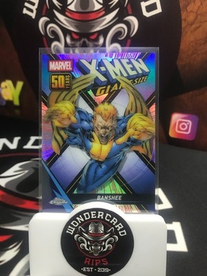  2025 Topps Chrome Marvel Comics - BANSHEE - X-Men Giant 50 Years - #XM-6 