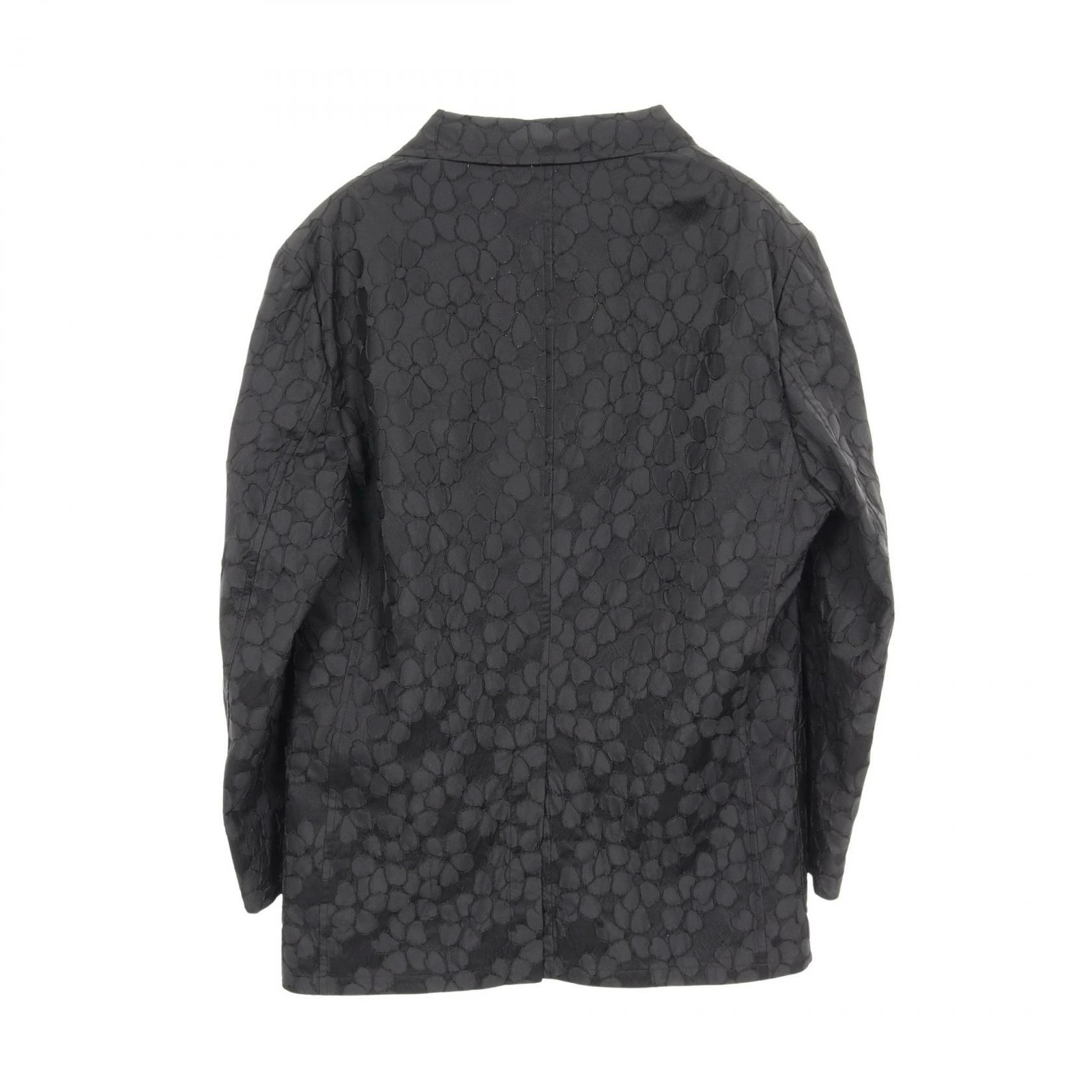 HERMES Tailored Jacket Apparel Outer Polyester Bl… - image 2