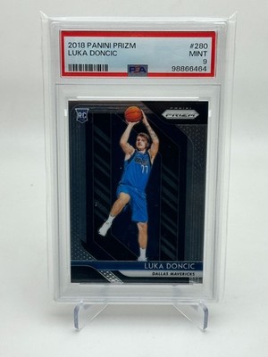 2018-19 Panini Prizm Luka Doncic #280 PSA 9 RC Mavericks Lakers