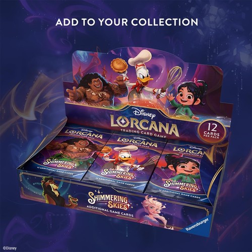 Disney Lorcana: Shimmering Skies Booster Box - Shimmering Skies (Set 5) - Picture 3 of 5