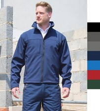 Result Herren Softshelljacke TPU-Membran wind- und wasserdichte - R121M - NEW