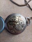 Elgin Fansy Dial 16s Grade 152 15j Pocket Watch With Fob Running  Sidewinder — photo 10