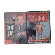 Bob Hope Specials Thanks for the Memories & Entertaining the Troops | New Sealed