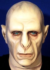 Lord Voldemort Latex Mask, Wizard School ,Cosplay, Costume Prop Halloween