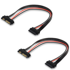 XMSJSIY Slimline SATA 22 Pin Male to 13 Pin Female Cable Adapter, Serial ATA 7 1