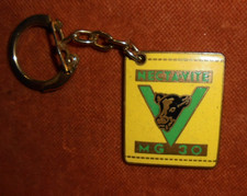 Porte-Clés émaillé nice Veau poudre lait NECTA-VITE VERRIER REMALARD CHALLANS