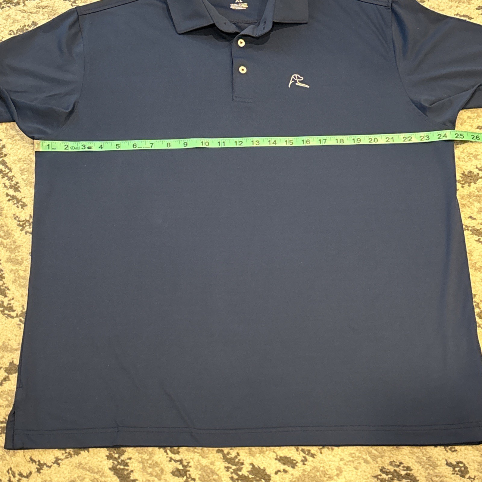 RHOBACK Solid Blue Polo Golf Performance Casual S… - image 6
