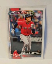 2026 Topps Series 1 Kristian Campbell Future Stars Boston Red Sox