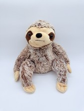 Dan Dee Collectors Brown Tan Sloth Plush Stuffed Animal Toy 13"