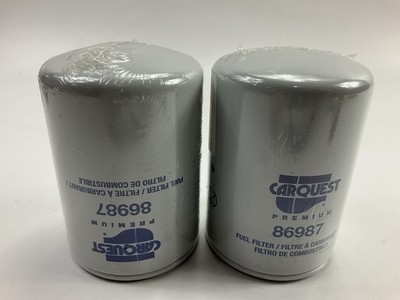 (2) Carquest 86987 Fuel Filter For Deutz Diesel Engine BF4M2013, TCD2012 L06 2V