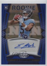 2025 Certified Rookies Signatures Mirror Blue 18/50 Elic Ayomanor Auto 1rw5