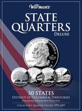 State Quarters 1999-2009 Deluxe Collector's Folder: District of Columbia and Te,