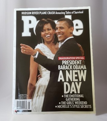 2009 People Magazine Obama Inauguration Special Miracle on the Hudson