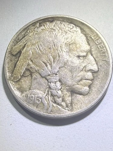 1913-P type 1 buffalo nickel. Flat Ground Good-very Good Details. Estate Sale