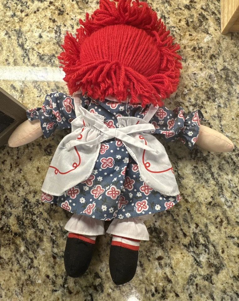 复古孩之宝/掌声 Raggedy Ann and Andy 12 英寸复古布娃娃 — 第 4/4 张图片