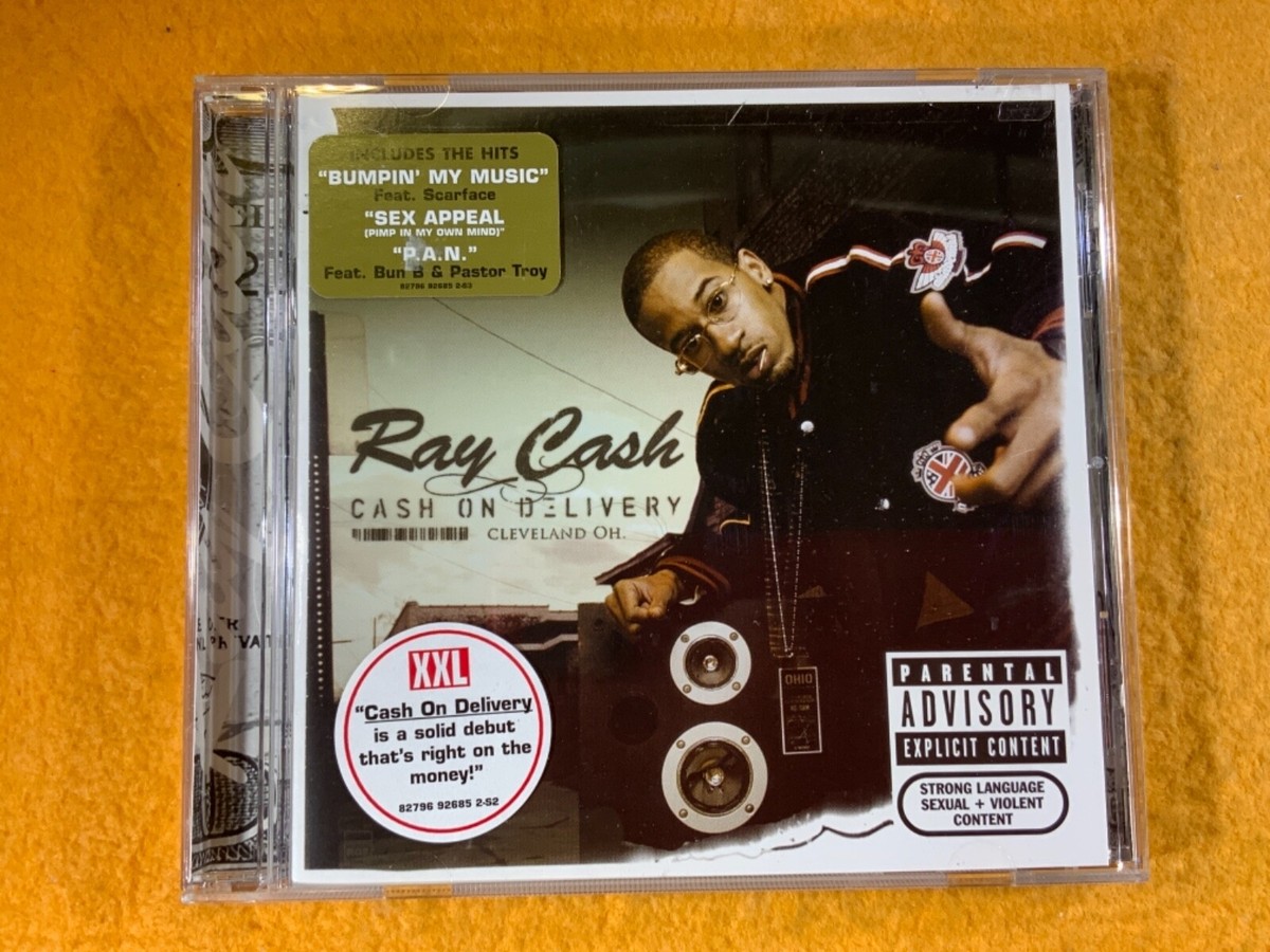 レア Playsson【Money Laundry/Real Trap】CD J6-76 RAY CASH Cash On Delivery .. PARENTAL ADVISORY .. 2006 - CD