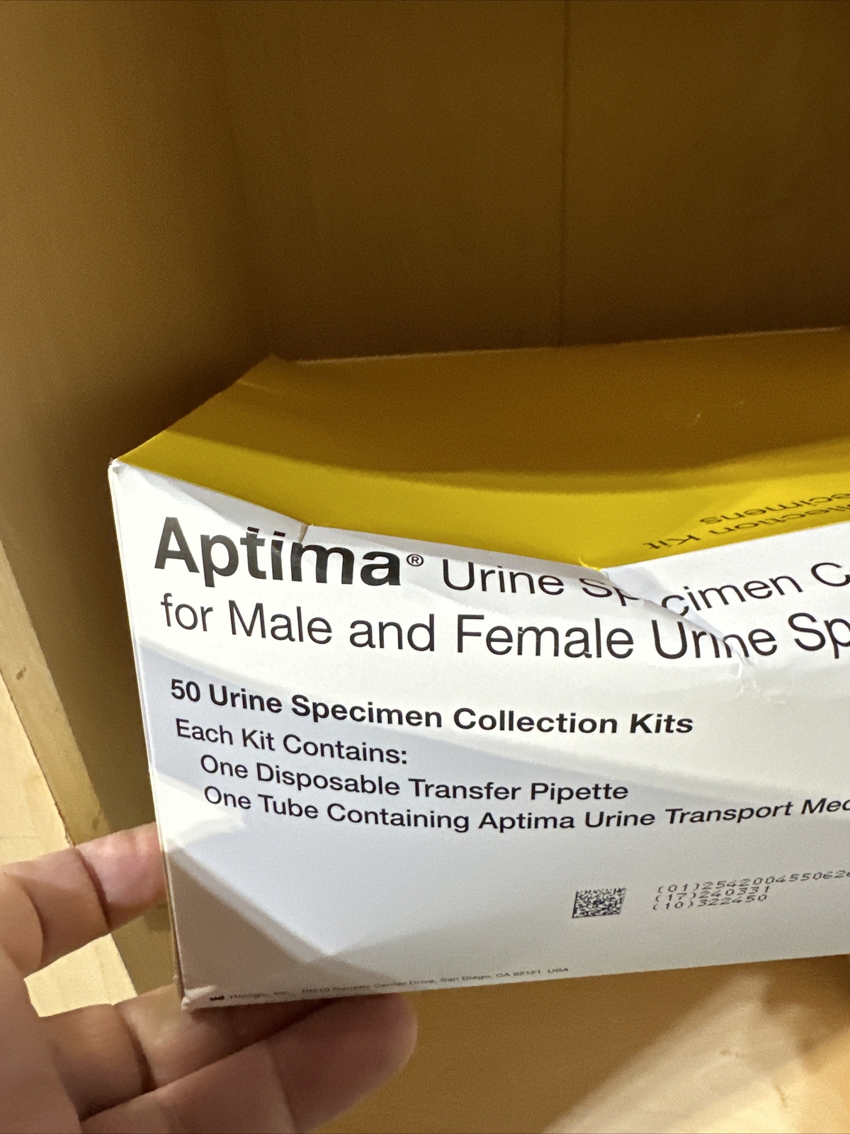 HOLOGIC APTIMA 50 URINE SPECIMEN COLLECTION KIT 20240331 eBay