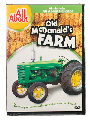All About: Old McDonald's Farm / Horses (DVD 2005 FS) NR Children Early Learning