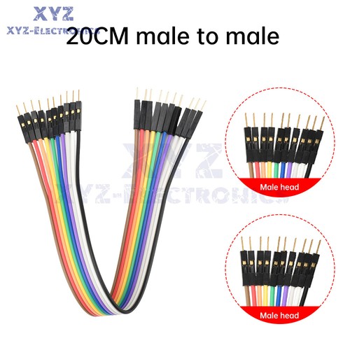 10PIN Dupont Cable Jumper Wire 28Core 20 30cm F-M F-F M-M For Arduino Breadboard - Picture 18 of 29