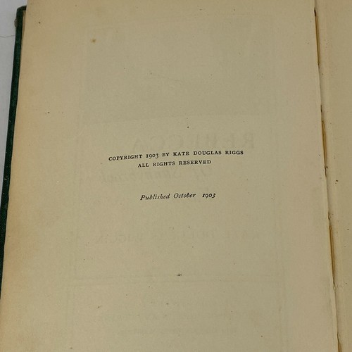 Rebecca Of Sunnybrook Farm By Kate Douglas Wiggin 1904 Vintage Hardcover Book - Bild 8 von 9
