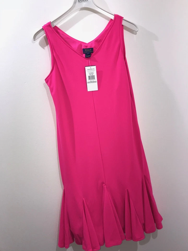 Kleid Polo Ralph Lauren NEU Gr. 16 Jahre Pink ausgefallen 164/170 - Bild 1 von 4