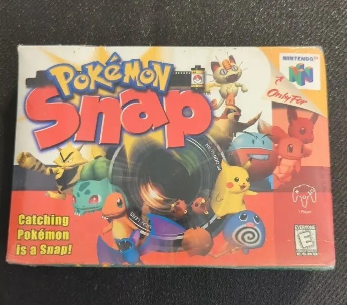 Pokemon Snap N64 (Nintendo 64) Brand New Factory Sealed