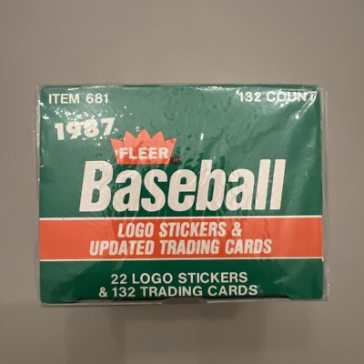 1987 Fleer Update Baseball Set - MADDUX MCGWIRE ROOKIE RC - Factory Sealed MIB