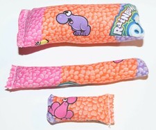 Set of 3 Handmade Catnip Silvervine Small Cat Sticks Toys Candy Nerds