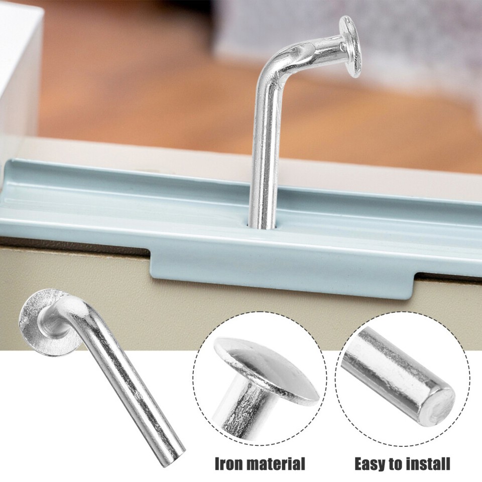 100 Pcs Pallet Racking J Clips Shelving Drop Pin Safety Bolt for eBay