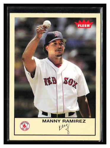 Manny Ramirez #49 card from 2005 Fleer Tradition