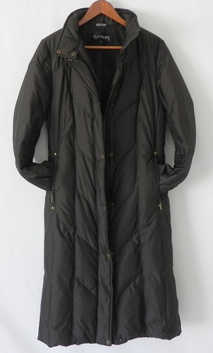 Platinum Utex Down Puffer Coat Midi 