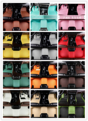 3D luxury leather Waterproof Car Floor Mats for Nissan Xtrail X-Trail 2007- 2025