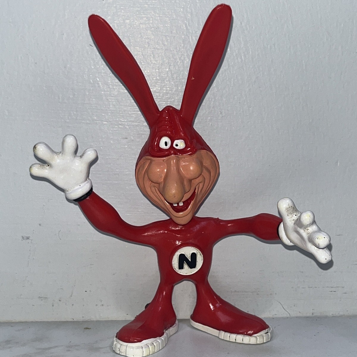 希少レアBIG！80's DOMINO'S Pizza ドミノピザ ノイド人形 Vintage 1986 Dominos Pizza Noid 6