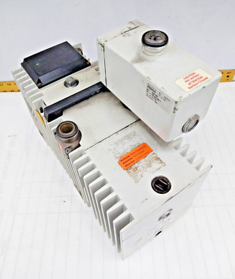 PFEIFFER DUO 016 B VACUUM PUMP W/ OIL MIST SEPARATOR ONF 025 265/460 VAC 16 m3/h