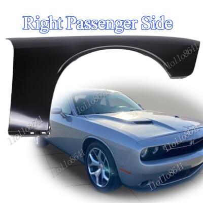 Steel Front Right Passenger Side Fender for 2008-22 Dodge Challenger 68275470AA