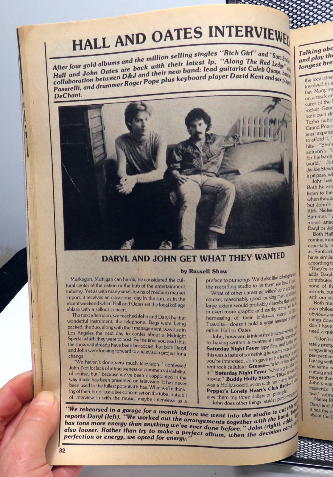 Vintage ROCK SCENE March 1979 Music Magazine KISS Linda Ronstadt