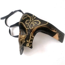 Phantom Masquerade Ball Mask Costume Theater Dress up Cosplay Mardi Gras Party