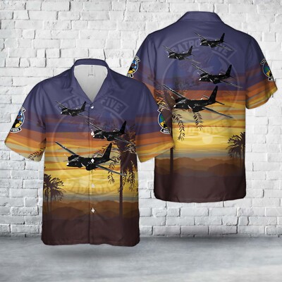 US Navy Lockheed P2V 3 Neptune of patrol squadron VP 5 Mad Foxes Hawaiian Shirt