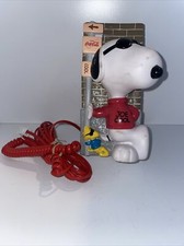 Rare Vintage Peanuts Snoopy Stand Up Phone Joe Cool ACL