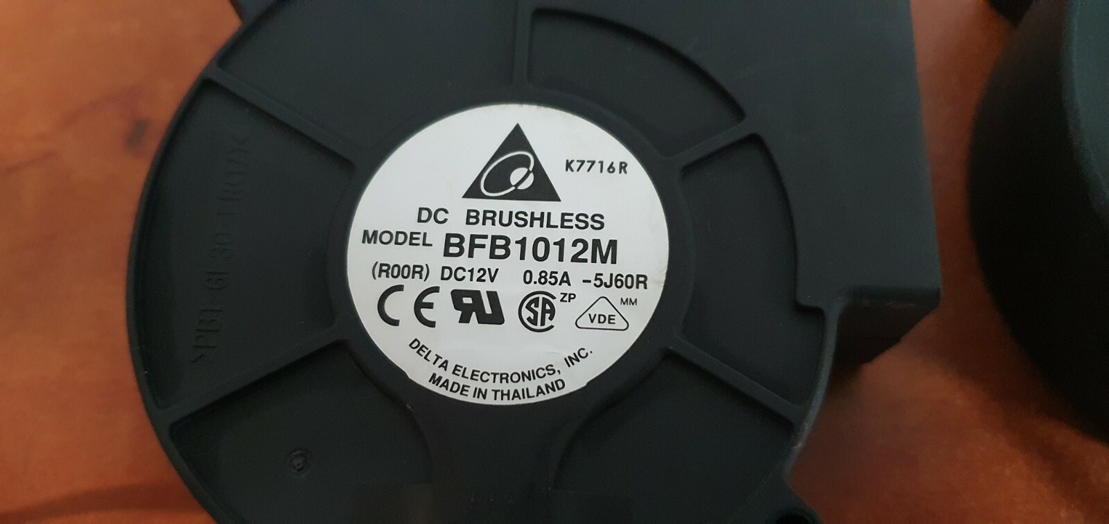 Per Delta BFB1012VH 9733 Turbo Ventilatore Centrifugo Ventilatore 12V 1.80A Ad Alta Velocà Con Regolatore Di Velocà Variabile Per Il Raffreddamento FAI DA TE - Foto 3