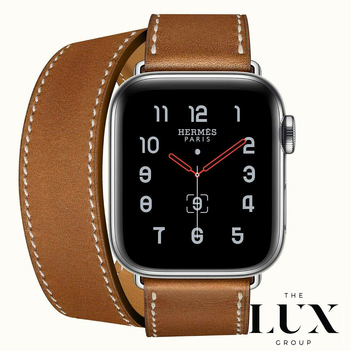 24K Gold Plated 45MM Hermes Apple Watch SERIES 7 Louis Vuitton Band LTE  CUSTOM