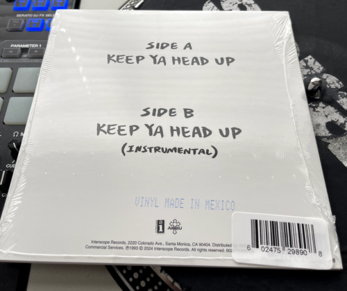 2Pac – Keep Ya Head Up 2024 EXCLUSIVE 7" Vinyl SEALED RARE CLASSIC - Picture 2 of 3
